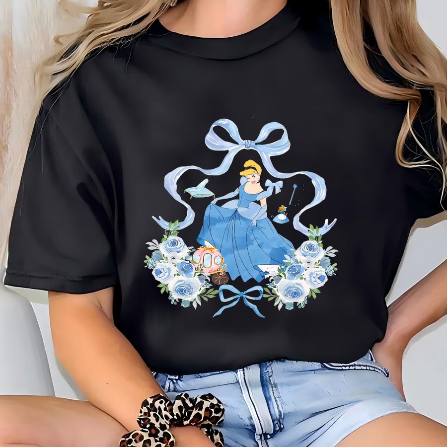 Shirt, Princess Tee,  Co Est 1950 Shirt, Matching Cindirella Shirt, Tsf233 T-shirt