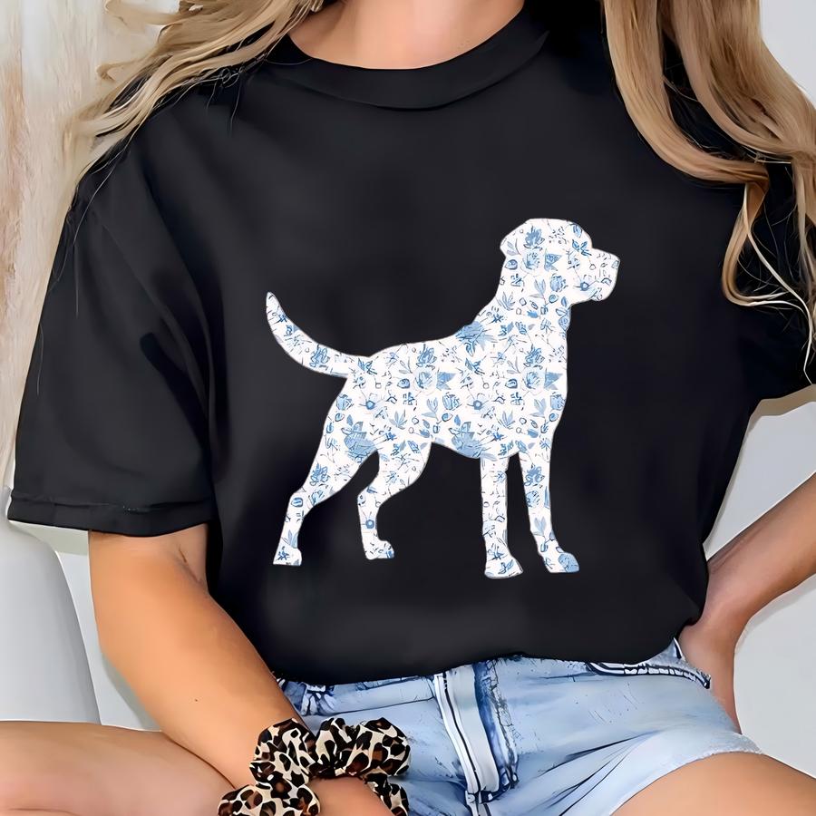 ® Floral Labrador Retriever Shirt Dog Mom Tshirt Dog Lover Gift Golden Retriever Gift Animal Lover Tee Dog Owner Tee Pet Lover T-shirt