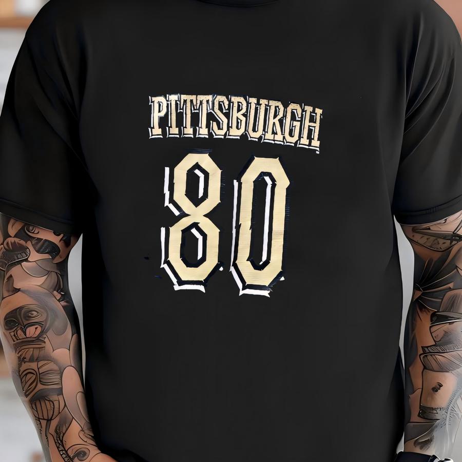 Vintage 90’s Pitt Panthers University Rare Crop Style Jersey T-shirt