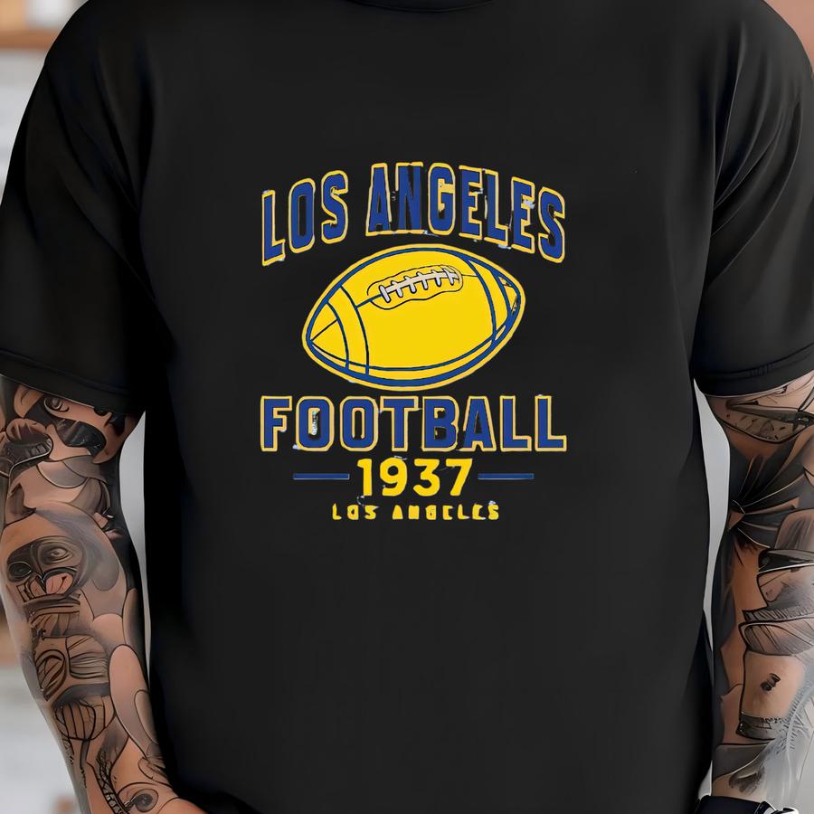 Los Angeles Football Hoodie, Retro Sports Sweater, Game Day Tee T-shirt