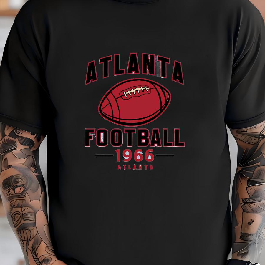Atlanta Football Hoodie, Retro Sports Sweater, Game Day Tee T-shirt