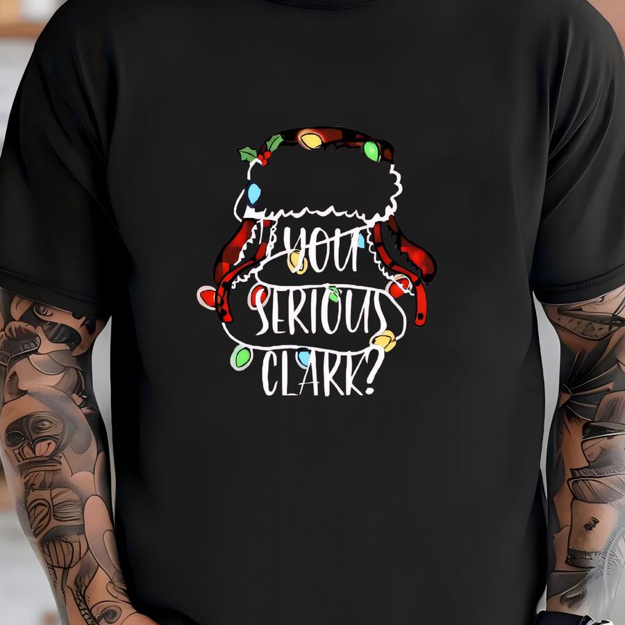 Funny Christmas Hoodie, Christmas Lights Crewneck, Christmas Family Shirt, Winter Hat Tee, Christmas Vacation Shirt, Christmas Gift Shirt T-shirt