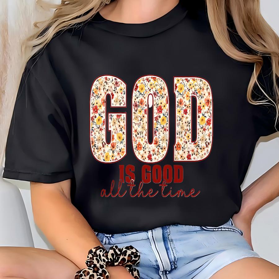 God Is Good Christian Shirt , Religious Hoodie For Women, Bible Verse Shirt Gift T-shirt
