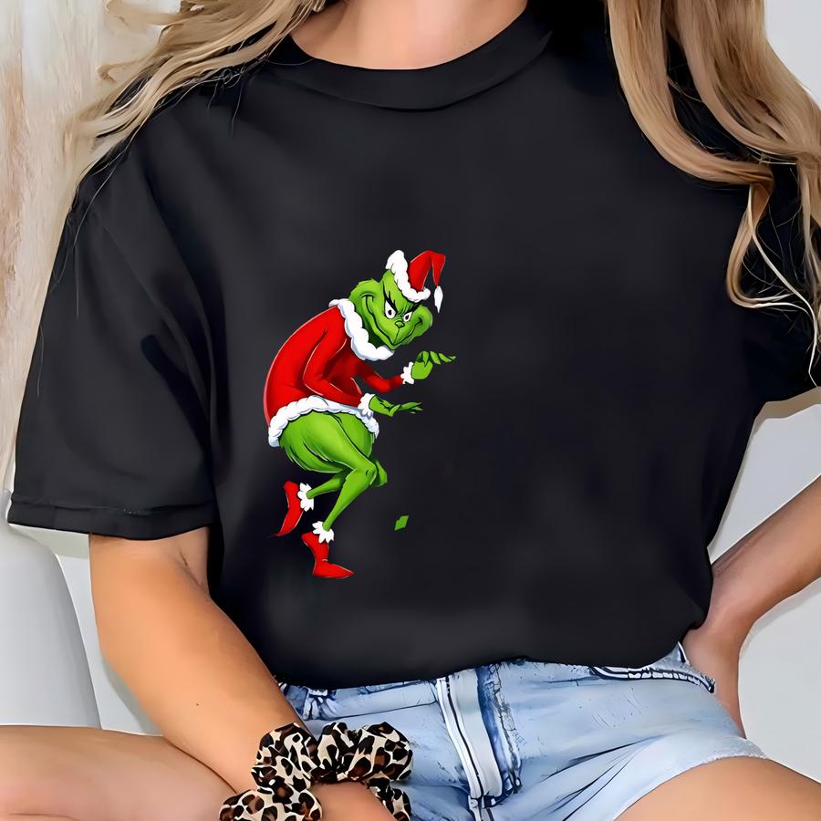 Christmas Sweatshirt, Merry Mas Hoodie, Santa Shirt, How The Bills Stole Christmas Hoodie, Movie Tee, Family Xmas Shirt T-shirt