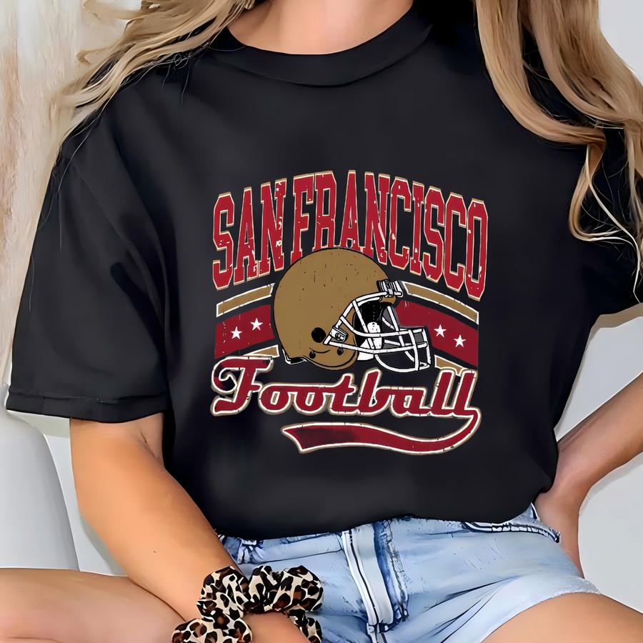 Retro San Francisco Game Day ® Shirt, Vintage Sports San Francisco Gift Fan Shirt, California Pride Game Day Shirt, Tsf240 T-shirt