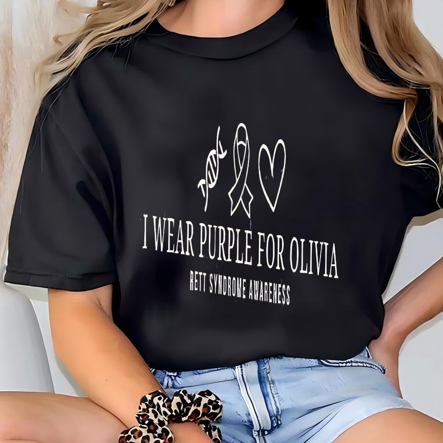 Rett Syndrome Awareness Shirt Rett Syndrome Shirt Rett Syndrome Mom Shirt Rett Syndrome Apparel Pitt Hopkins Syndrome Shirt T-shirt