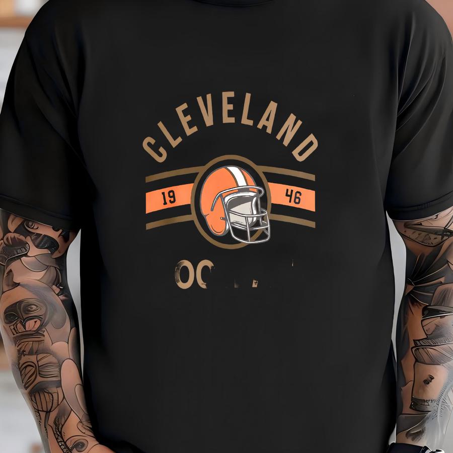 Cleveland Football Vintage Sweatshirt Hoodie, Retro Cleveland Brown Football Shirt, Cleveland Fan Gift, Sunday Brown Football Sweatshirt T-shirt