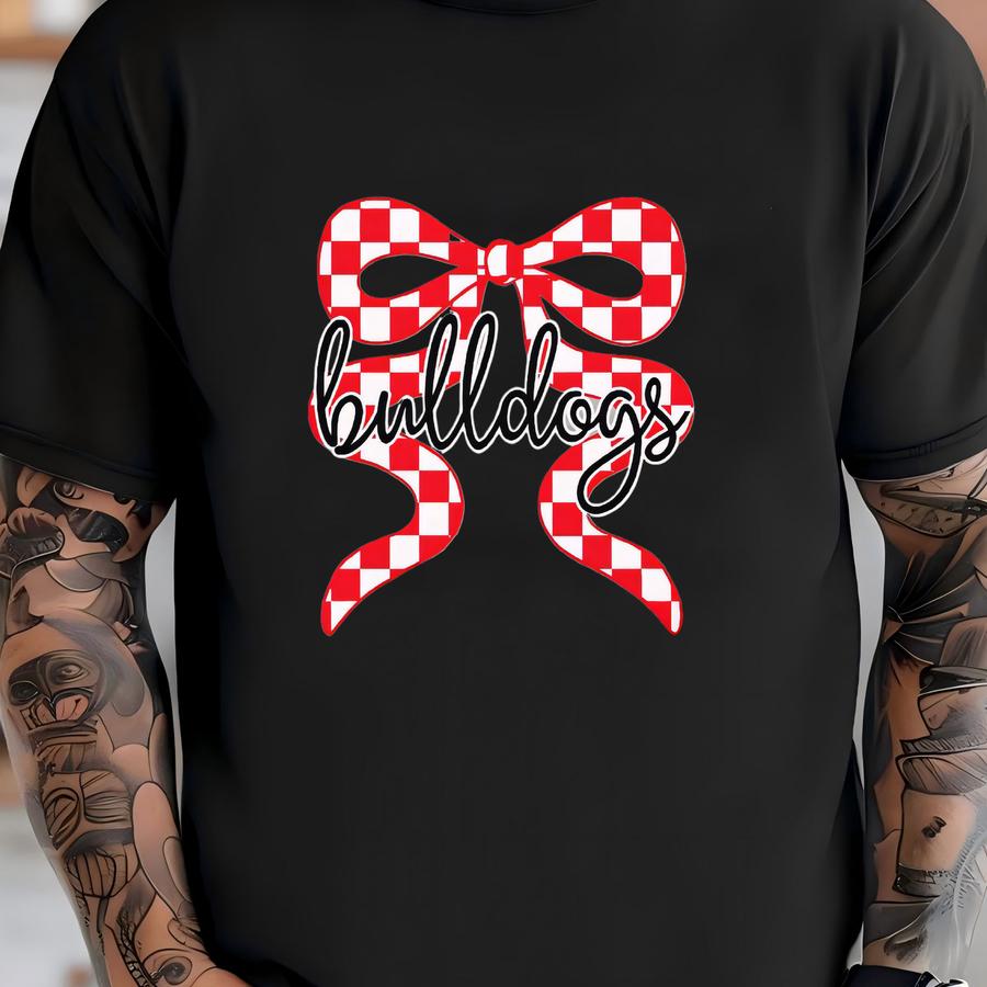 Bulldogs Crewneck Sweatshirt: Game Day Football Mom Bulldogs Shirt T-shirt