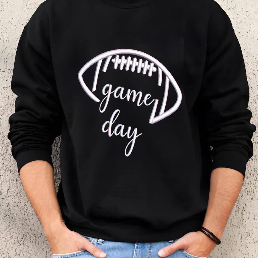 Football Sweatshirt Personalized Game Day Y: Custom Team Name Sweatshirt, Tis The Season, Football Season Sweatshirt