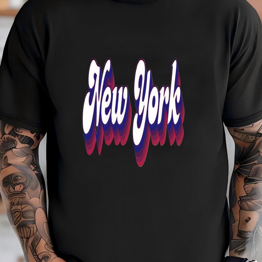 Vintage 90s New York Football Hoodie: Ny Giants Graphic Tee T-shirt