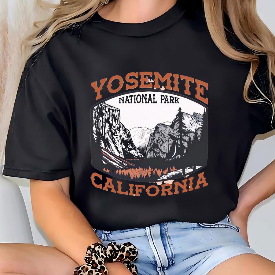 Graphic Hoodie, National Park Trip Sweatshirt, Souvenir, Vintage California Park Shirt, National Park Hoodie T-shirt