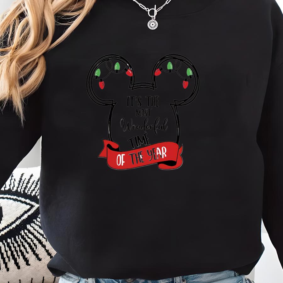 It's The Most Wonderful Time Of The Year Shirt,  Christmas Shirt, Christmas Trip Tee, Christmas Family Shirt, Xmas Gift Sweatshirt