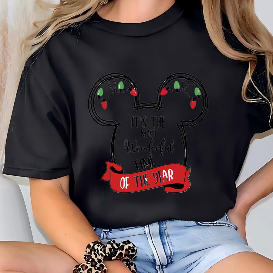 It's The Most Wonderful Time Of The Year Shirt,  Christmas Shirt, Christmas Trip Tee, Christmas Family Shirt, Xmas Gift T-shirt