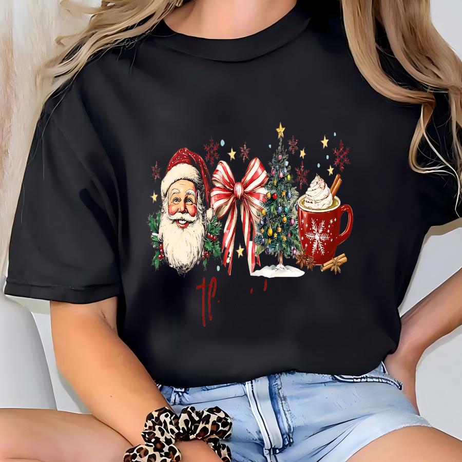 Tis The Season Sweatshirt, Christmas Tis The Season Sweatshirt, Merry Christmas Shirt, Christmas Sweatshirt, Cute Winter Hoodie T-shirt