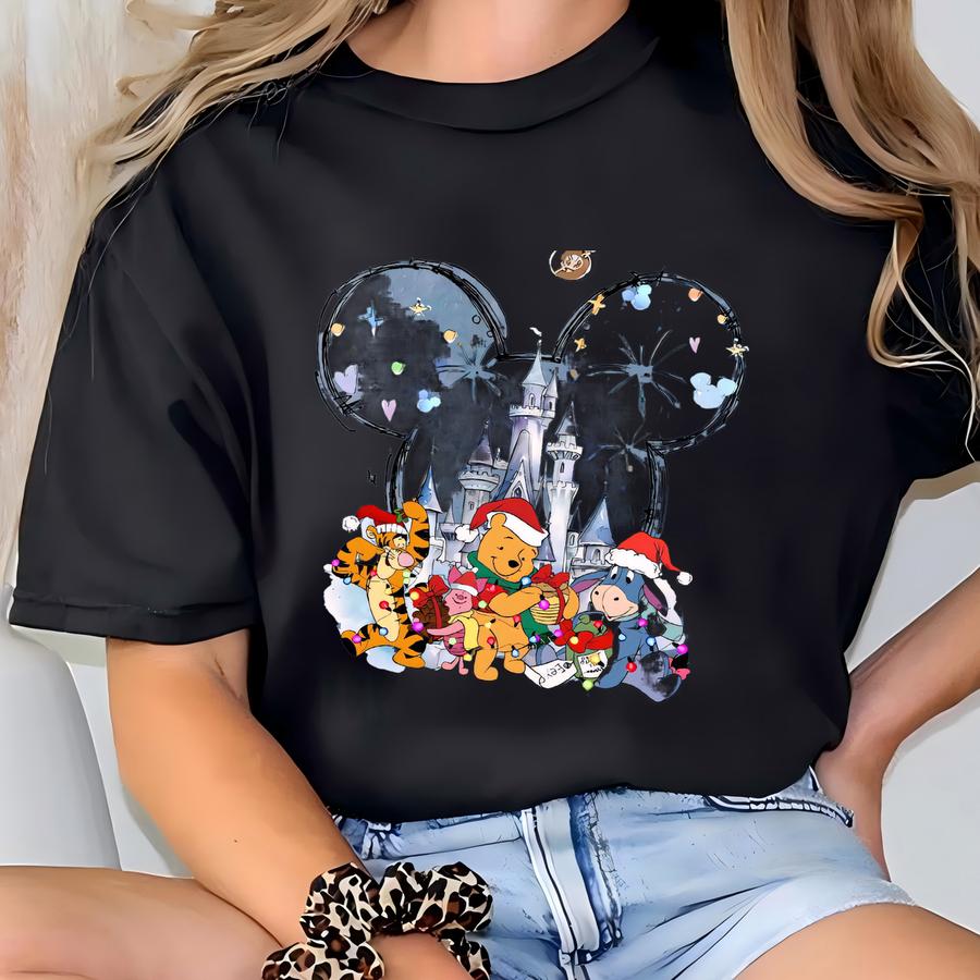 ®  Christmas Shirt For Lover Shirt, Holiday Tee, Magical Castle Christmas Shirt T-shirt