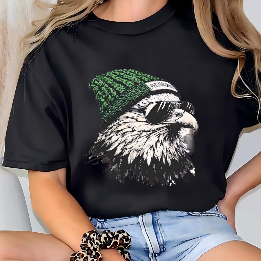 ® Eagles Shirt, Philadelphia Football Tee, Retro Game Day Fan Top, Stadium Outfit, Sports Gift Tee,philly Football Shirt T-shirt