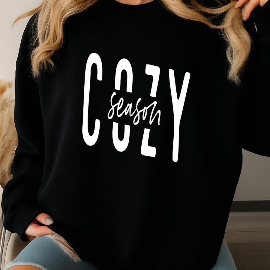 Retro Fall Graphic Sweatshirt: Cozy Autumn Vibes Hoodie Sweatshirt