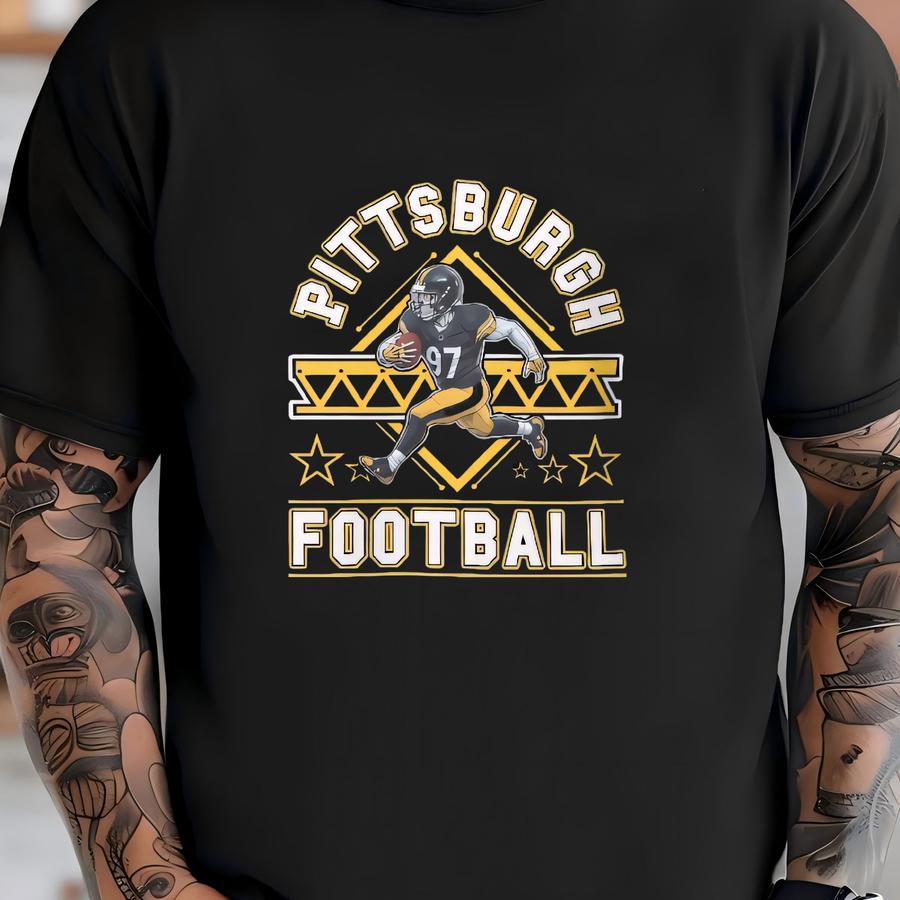 Vintage Pittsburgh Skeleton Football Hoodie: Retro Pit Fan Gift T-shirt