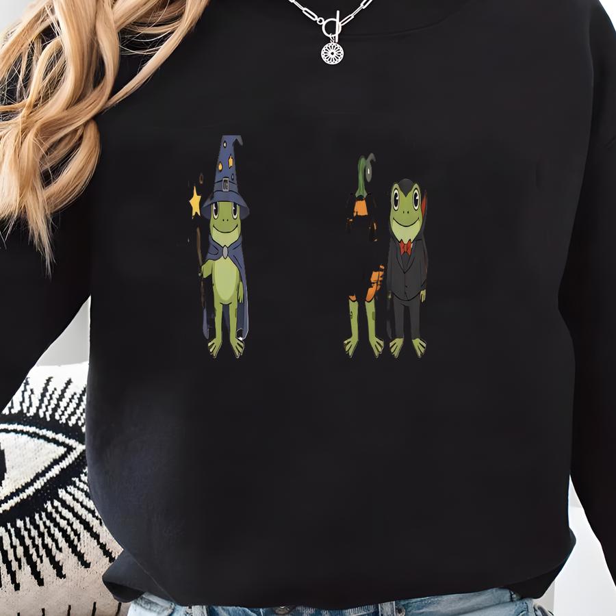 ® Spooky Frogs Shirt Halloween Frog Lovers Gift Halloween Costumes Spooky Season Shirt Frog Shirt Halloween Gift Sweatshirt