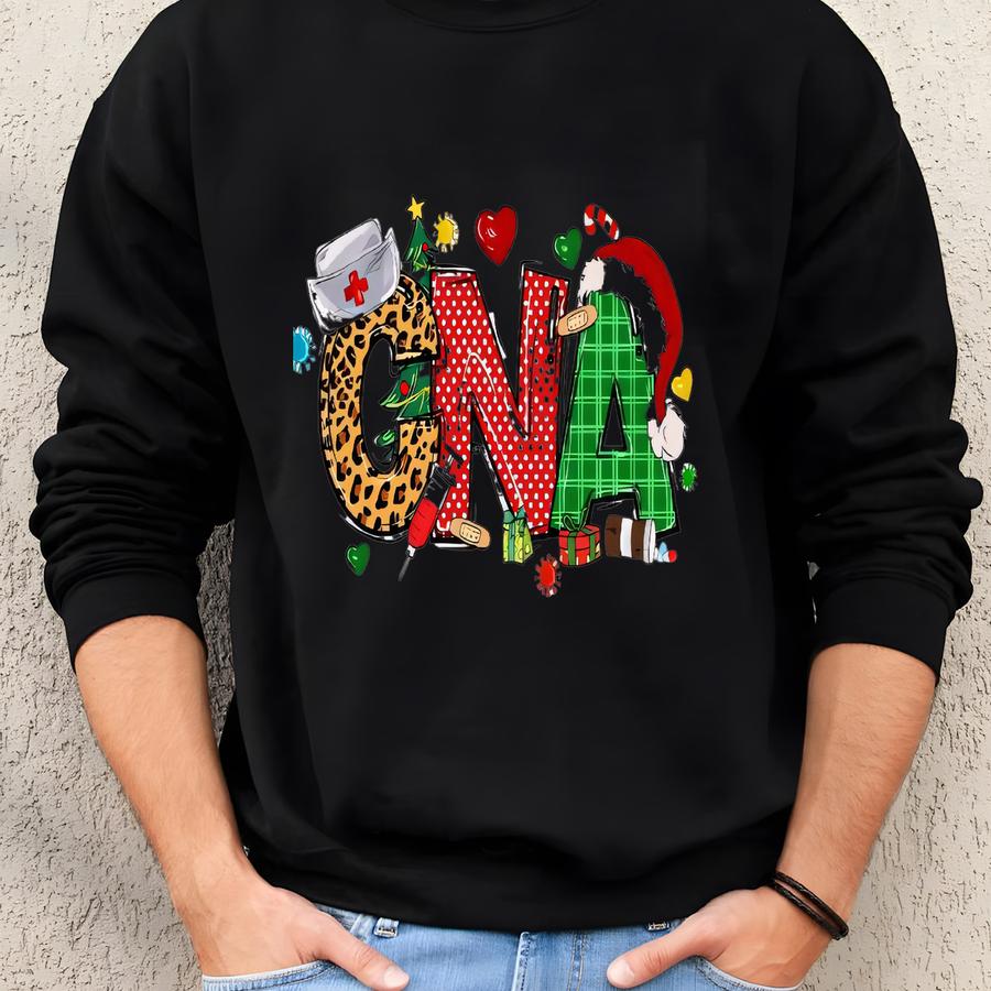 Cna Christmas Nurse Tee Shirt, Nurse Christmas Tee Shirt, Certified Nursing Assistant Shirt, Xmas Nurse Gift Shirt, Cna Nurse Xmas Gift Sweatshirt Cna Christmas Nurse Tee Shirt, Nurse Christmas Tee Shirt, Certified Nursing Assistant Shirt, Xmas Nurse Gift Shirt, Cna Nurse Xmas Gift Sweatshirt