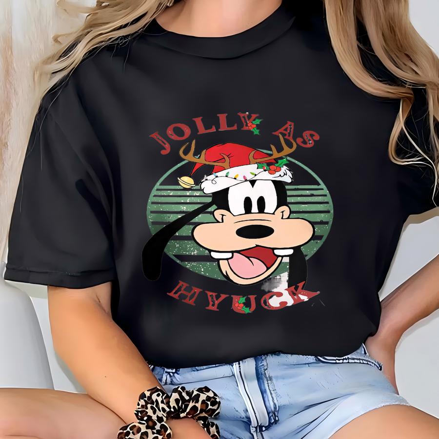 Funny Jolly As Hyuck Christmas Sweatshirt, Classic Chracter Shirt, Holiday Family Matching Outfit, Very Merry Xmas Party Shirt T-shirt