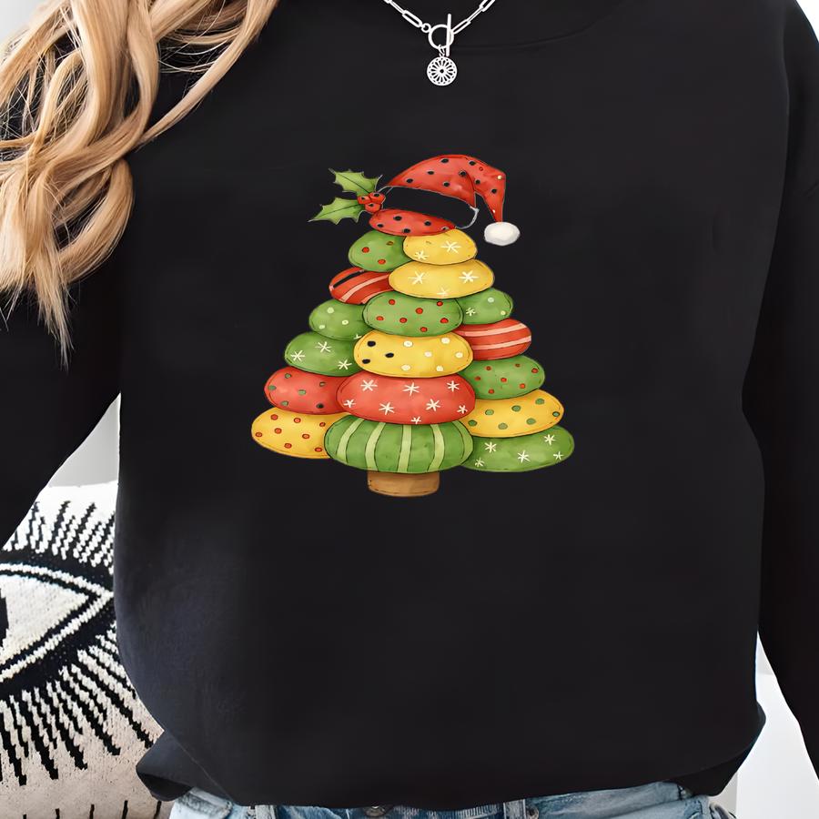 Patchwork Christmas Tree Crewneck Sweatshirt Vintage Christmas Sweatshirt Santa Claus Sweatshirt Christmas Sweater Christmas Gifts Sweatshirt