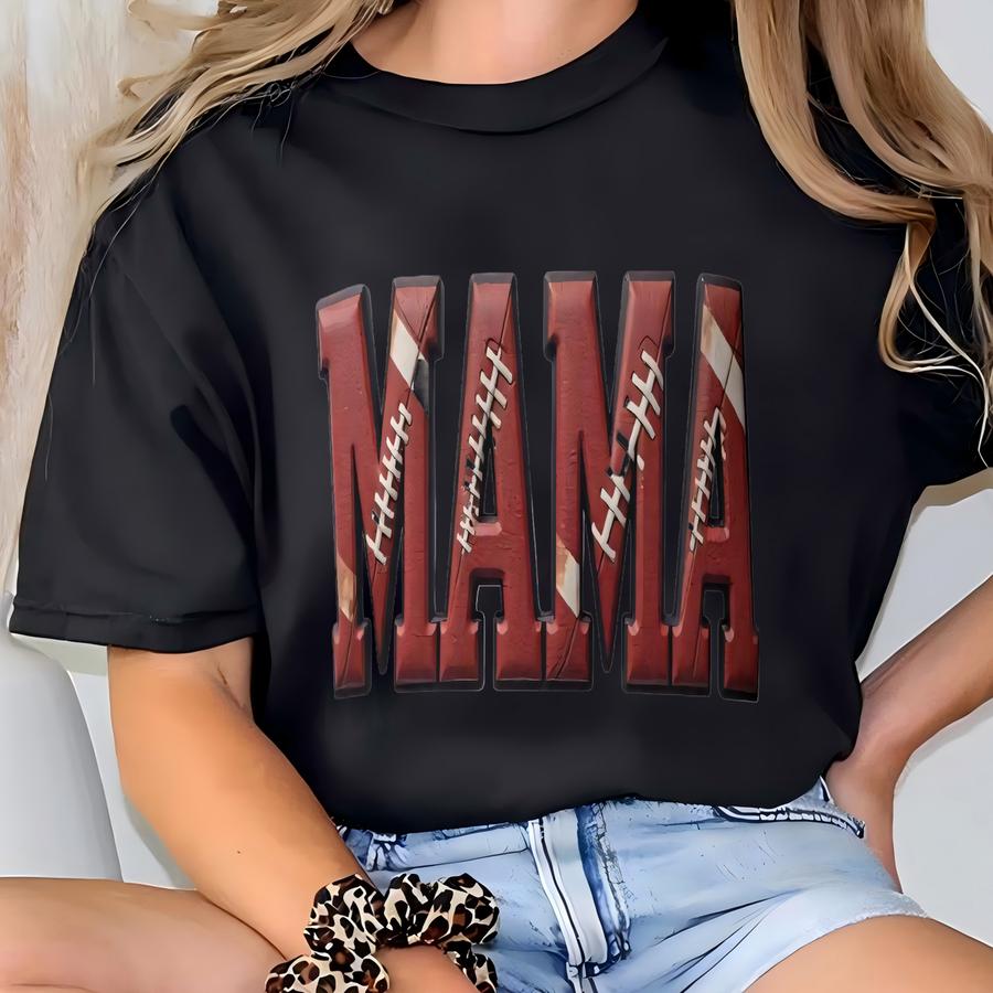 Football Mama Hoodie: Game Day Apparel, Sports Mom Gift T-shirt