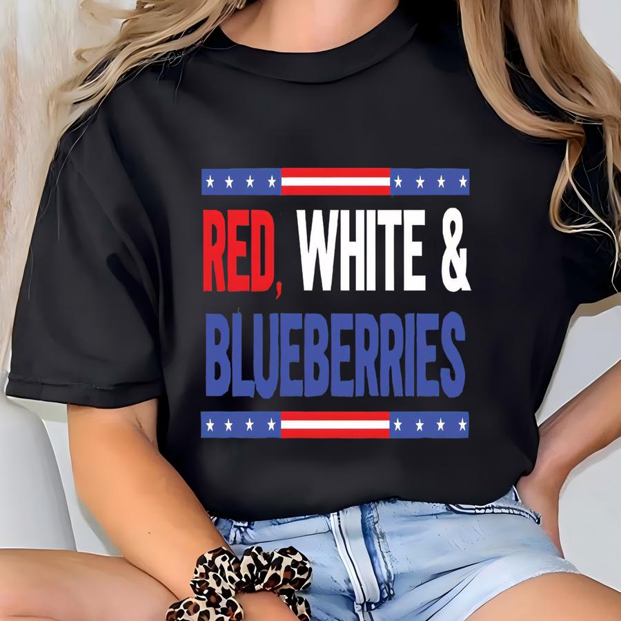 ® Hoodie, Red White Blueberries Shirt, Red White Blue, Freedom Shirt, Political Activist, Prayers Shirt, Christian Tee, Faith T-shirt