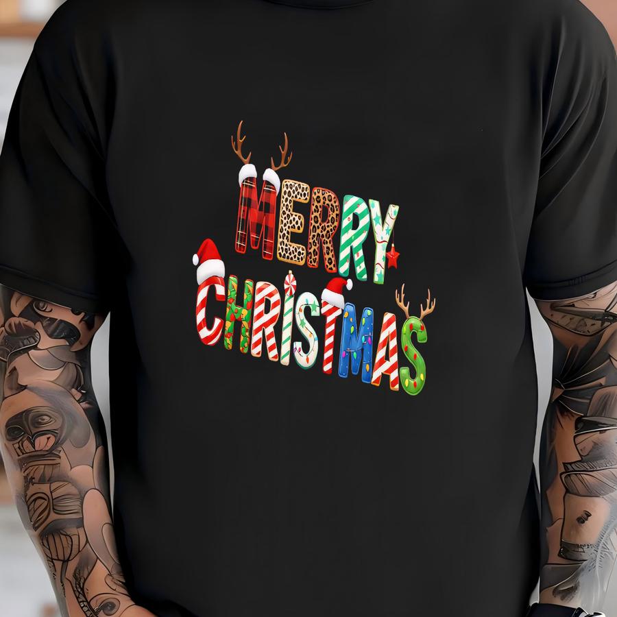 Christmas Sweatshirt, Merry Christmas Sweater, Christmas Sweatshirt, Christmas Gift Women, Christmas Hoodie, Christmas Gift Shirt T-shirt