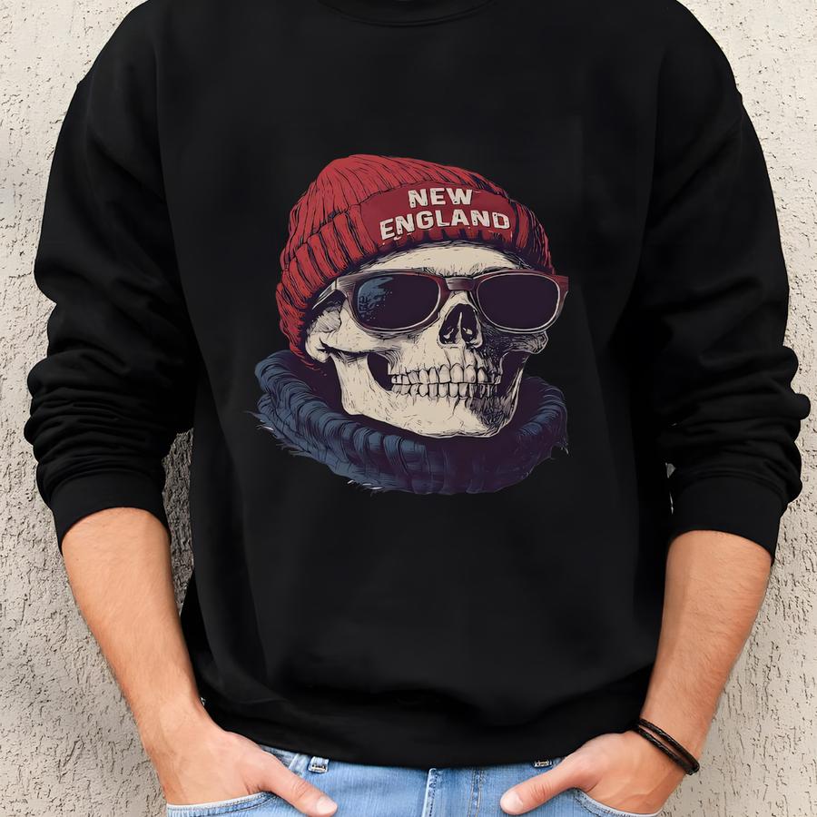 New England Football Mascot T-shirt – The Pats Vintage Fan Tee, Patriot Crewneck Gift Sweatshirt