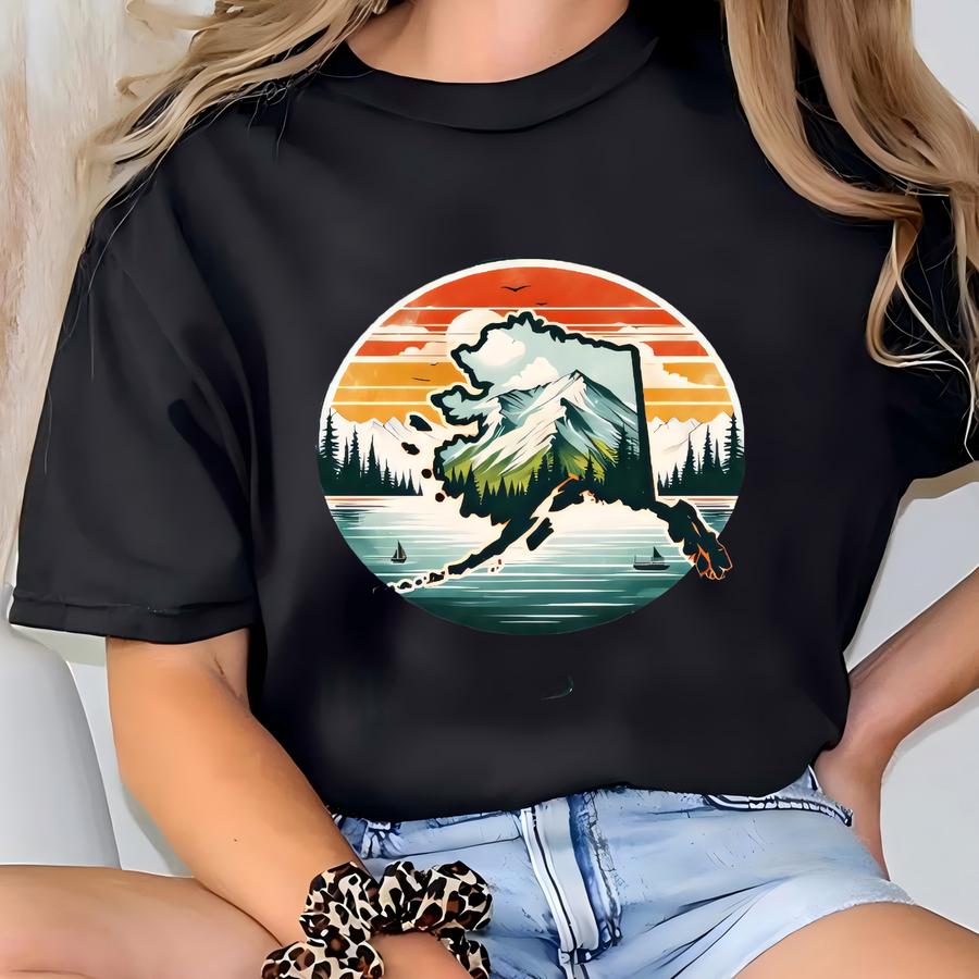 Alaska State Hoodie, Alaska Family Trip Hoodie, Alaska Sweatshirt, Alaska Souvenir, Alaska Vocation Tee, State Crewneck, Alaska Trip Gift T-shirt