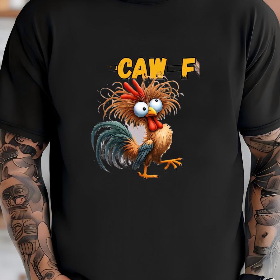 Funny Crow Hoodie: F-caw-f Raven Lover Gift - Gothic Tee T-shirt