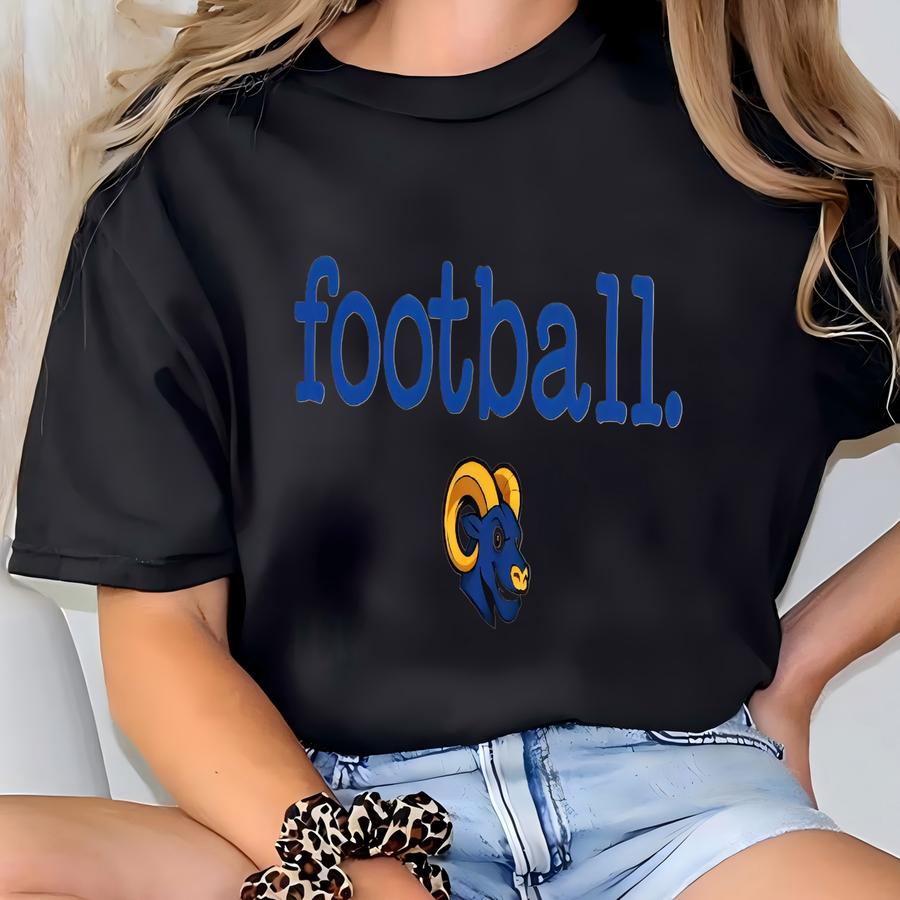 Retro Los Angeles Football Shirt Women, Funny Game Day Apparel Men, La Mascot Football Sweatshirts, Sports Fan Gifts, Unisex Tees T-shirt