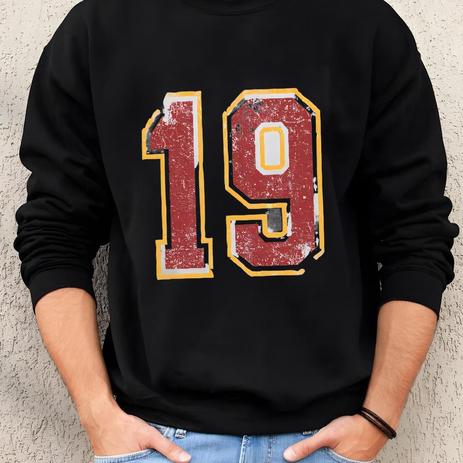 Lucky Number Vintage T-shirt, Custom Color Number Shirt, Birthday Or Age Or Year, Good Luck Charm Special Number Custom Tee Sweatshirt
