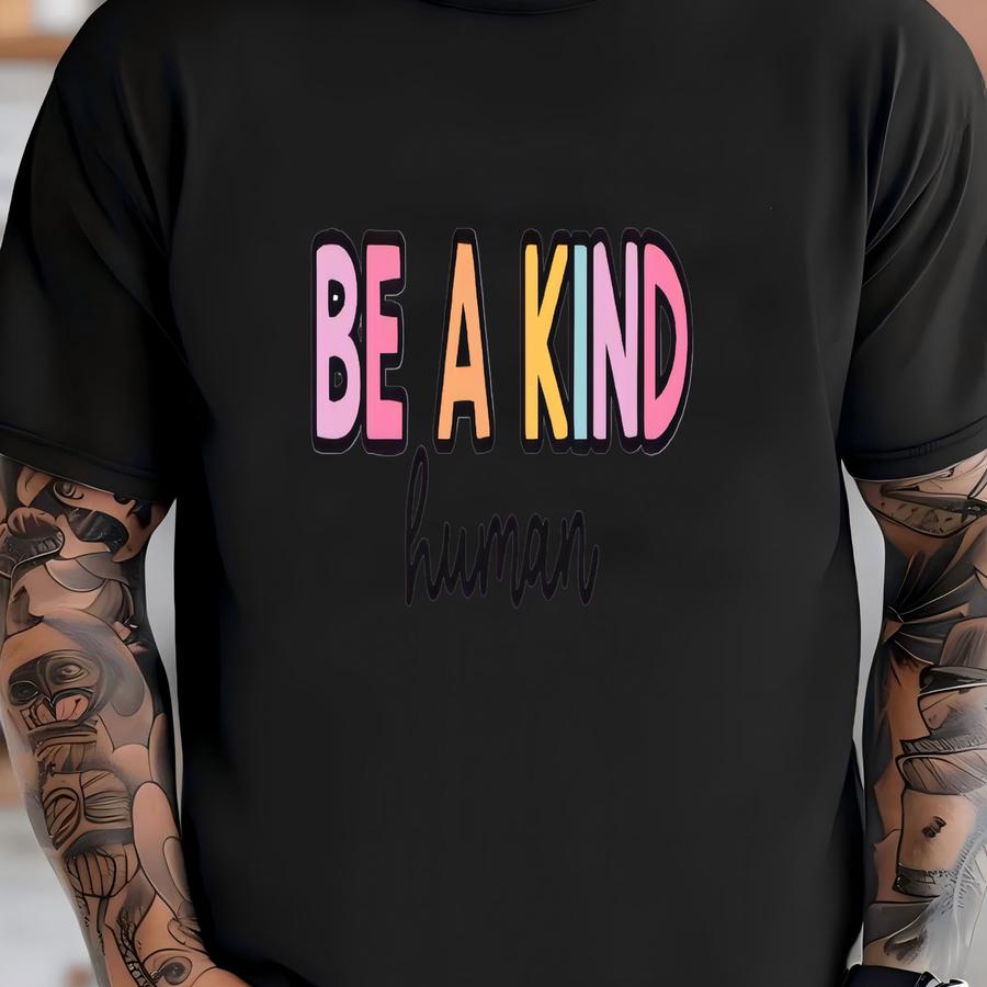 ® Boxy Protest Tee: Be A Kind Human T-shirt
