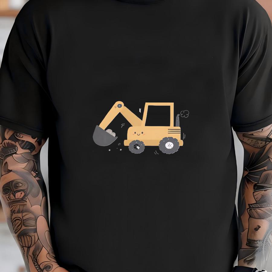 I'm Going To Be A Big Cousin Toddler Shirt Cute Excavator Cousin Announcement Kids Shirt Cute Baby Announcement Natural Toddler Tee T-shirt