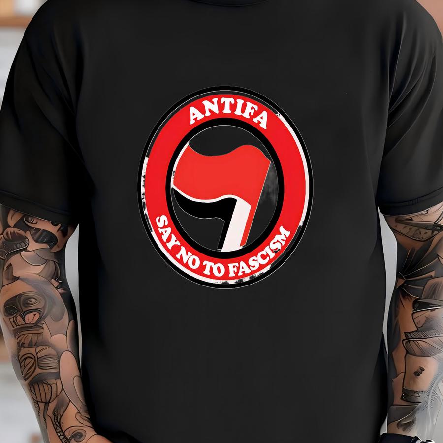 Unisex Antifa T Shirt, Soviet Style Propaganda Graphic Tee, Retro Ussr Anti-fascist Design Sweatshirt, Bold Rebellion For Activists Allies T-shirt