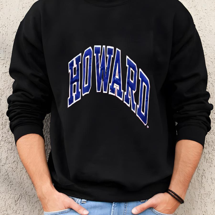 Vintage 90’s Ncaa Howard University Hoodie Crewneck Sweatshirt Xl Sweatshirt