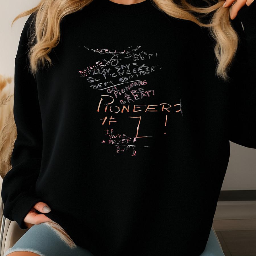 Vintage 60s Hand Drawn Writing Joke Senior School Sweatshirt Sweatshirt