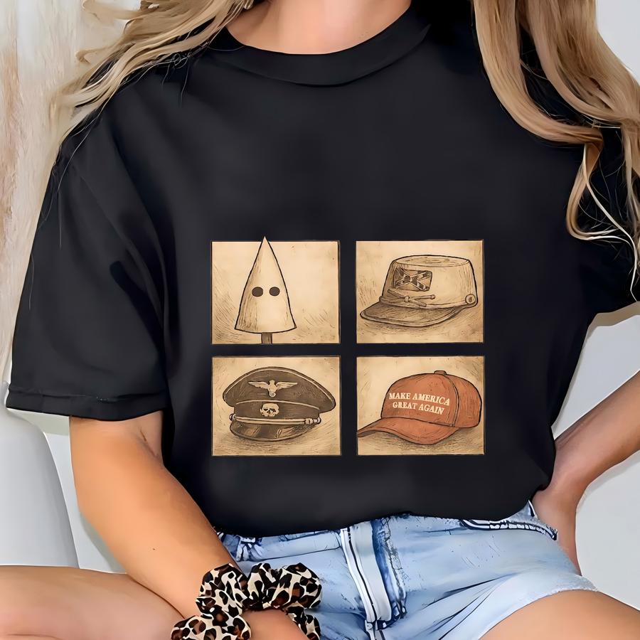 Same Different Hat Shirt, Anti Political Shirt, Funny Protest Graphic Tee, Dark Humor Statement Shirt T-shirt