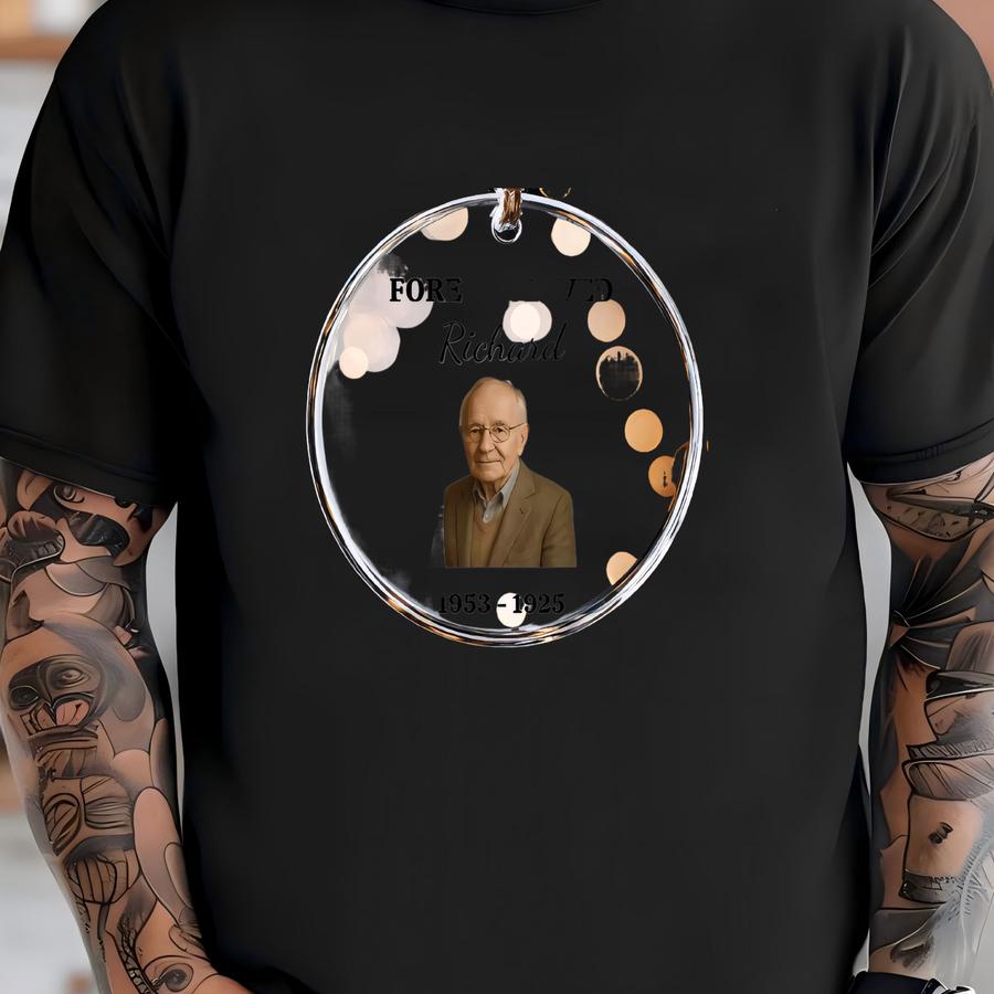 Custom Photo Memorial Acrylic Ornament Plaque – Personalized Remembrance Keepsake Gift For Loved Ones T-shirt