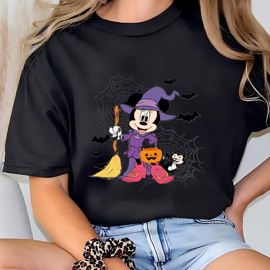 Friends Halloween Matching Shirt, Family Witches Ghost Shirt, Retro Fall Tshirt, Halloween,spooky Couple Vibes T-shirt