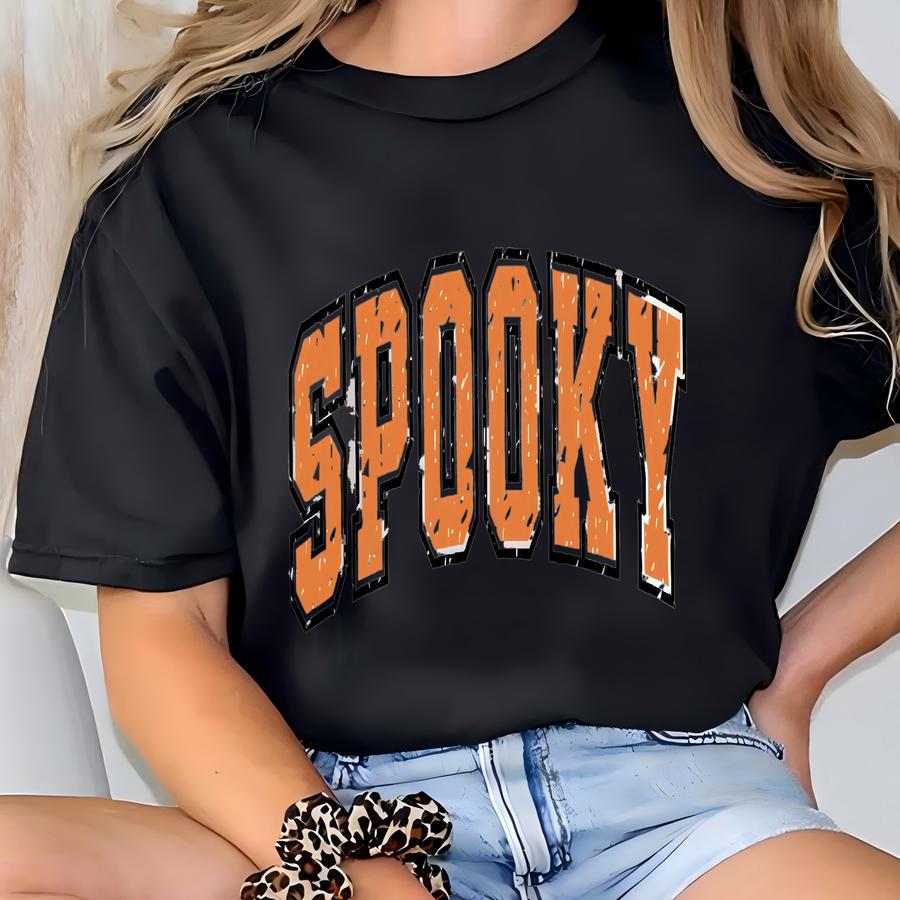 Spooky Season Hoodie, Retro Spooky Hoodie, Spooky Halloween Hoodie, Vintage Halloween Hoodie, Fall Vibes,cozy Season Hoodie,cute Fall Hoodie T-shirt