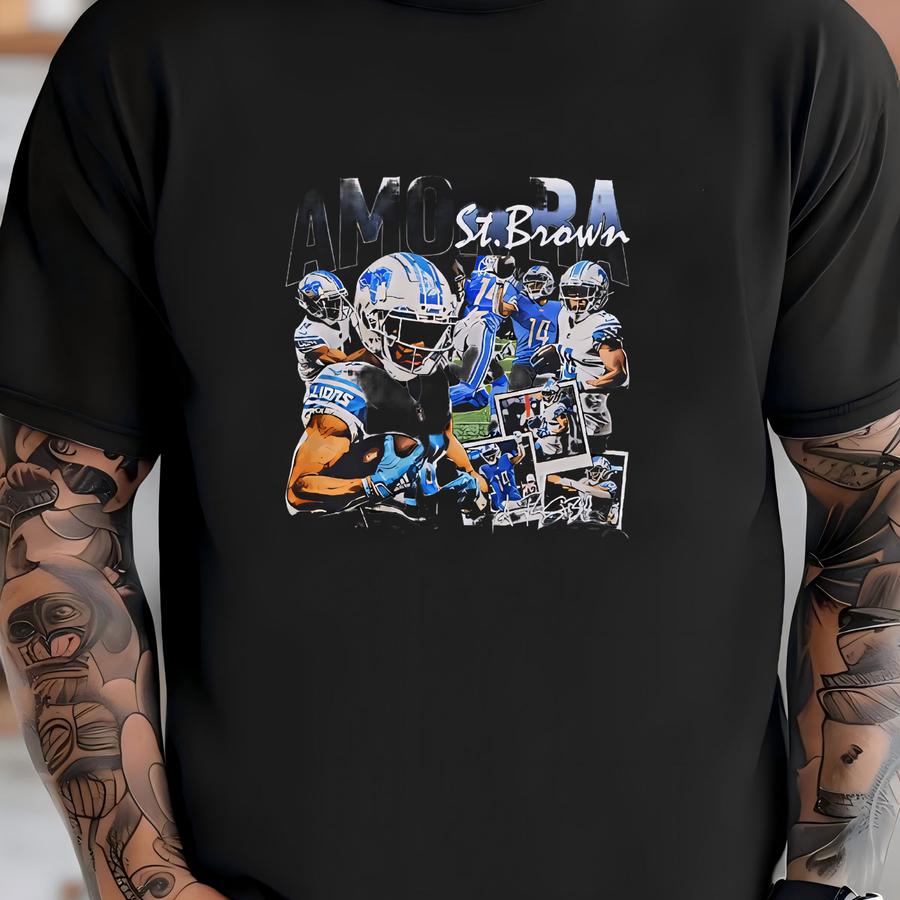 Streetwear Detroit Arsb Football Sports Tee T-shirt