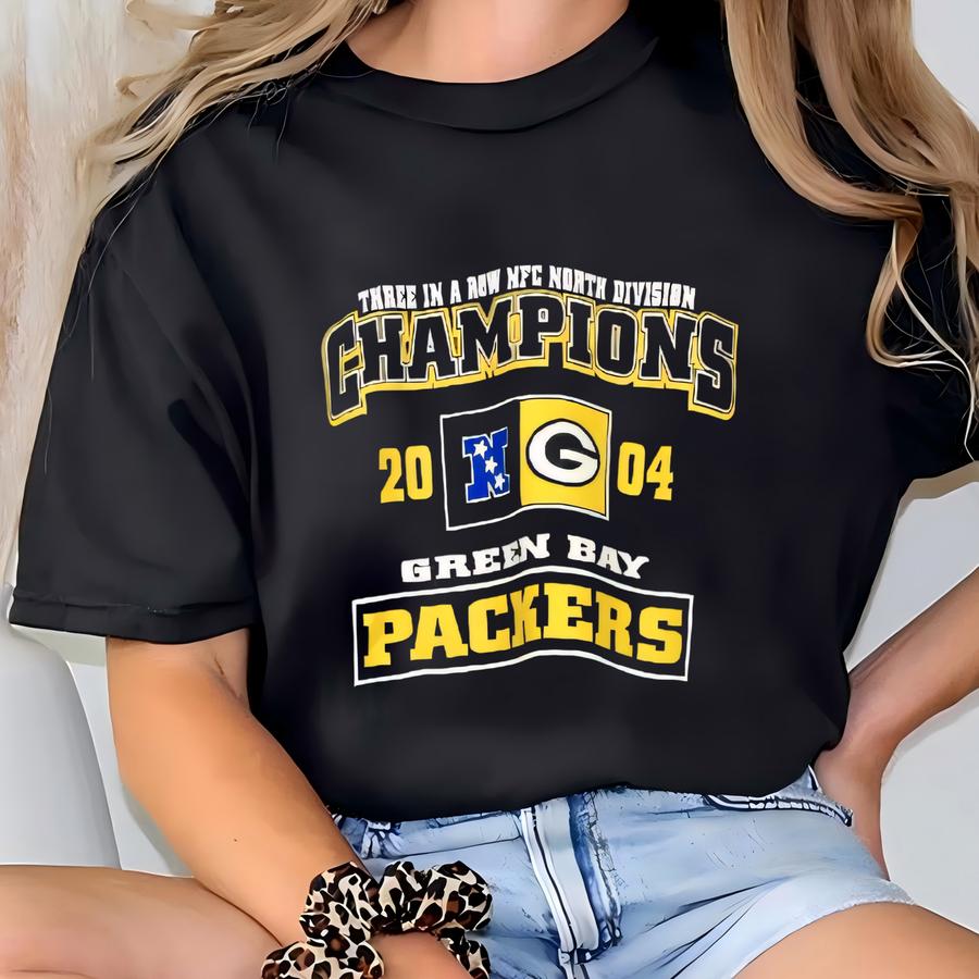 Vintage Y2k Green Bay  Sweatshirt Large Green Bay Printed Logo Sweater Gb American Football Crewneck Size L T-shirt