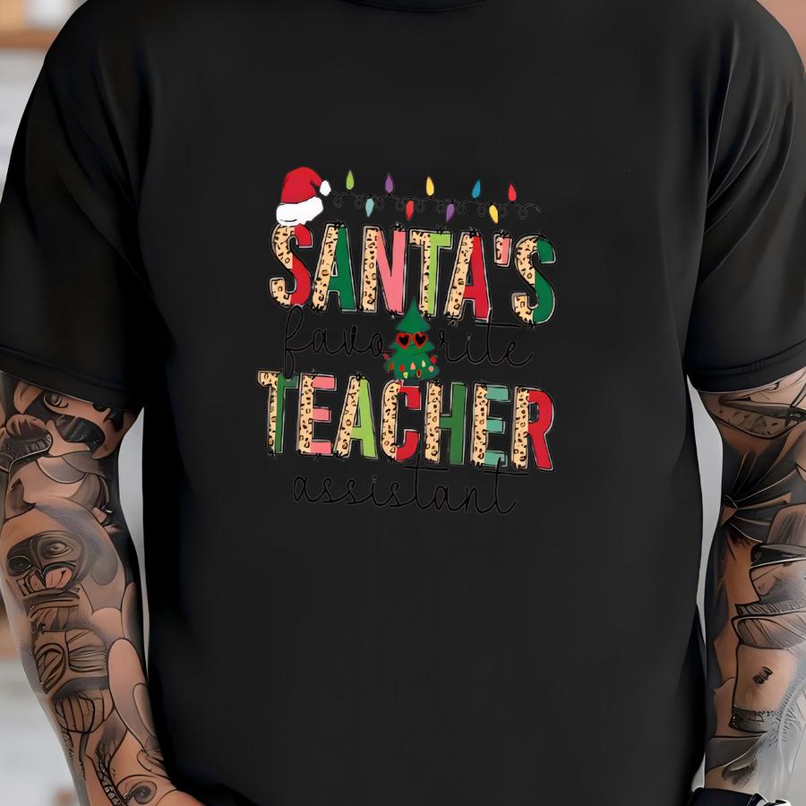 Christmas Teacher, Christmas Tee, Xmas Gift, Xmas Teacher Assistant, Christmas Gift, Xmas Tee, Teacher Appreciation Gift T-shirt