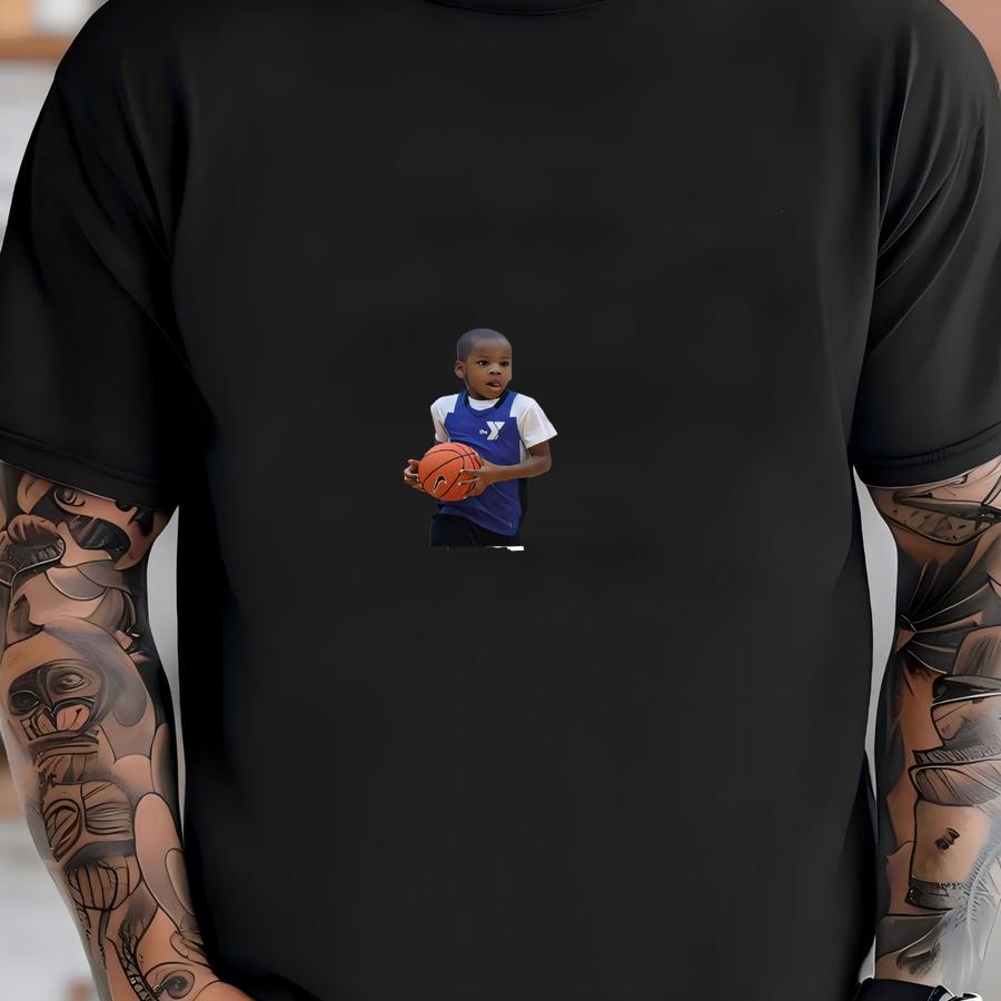 Custom Basketball Photo Shirt: Coquette Name And Number Tee, Game Day Outfit T-shirt