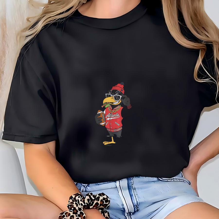 Vintage Atlanta Football Shirt, Falcons Mascot Shirt, Atlanta Football Crewneck Tee, Football Shirt, Game Day Tee, Atlanta 2 T-shirt
