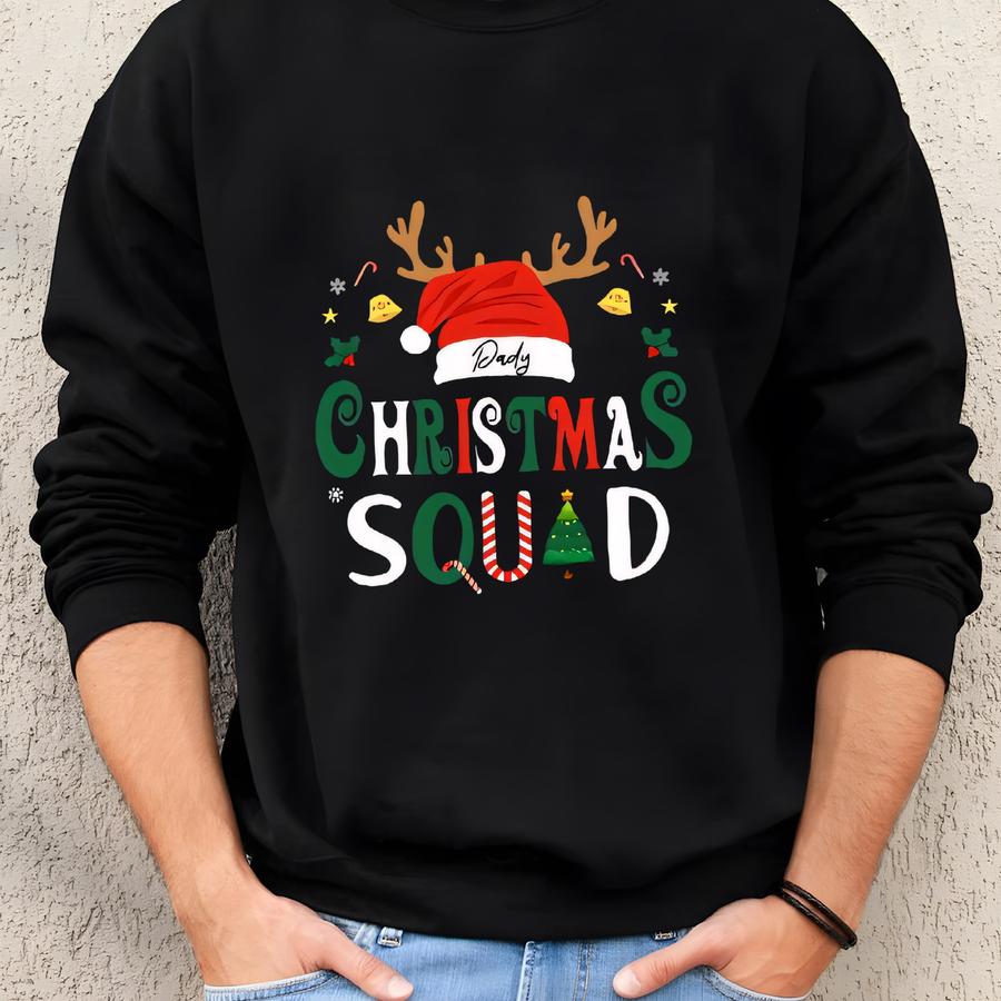 Custom Christmas 2025 Shirt, Family Christmas Shirts, Christmas Group Shirt, Christmas Family Tee, Custom Family Matching Tee Sweatshirt