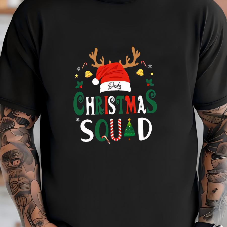 Custom Christmas 2025 Shirt, Family Christmas Shirts, Christmas Group Shirt, Christmas Family Tee, Custom Family Matching Tee T-shirt